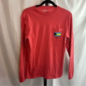 Vineyard Vines Bahamas Long Sleeve Shirt, size XS